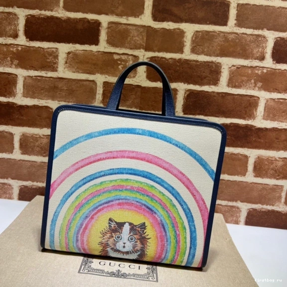 First bag ru tote strawberry star GUCCI Children's bag 0721